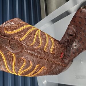 Brown Western Leather Boots